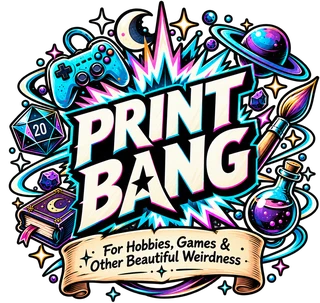 The new Print Bang logo